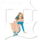 Pin Up Girl Mask WH