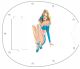 Pin Up Girl Mask WH