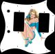 Pin Up Girl Mask WH