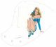 Pin Up Girl Mask WH