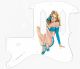 Pin Up Girl Mask WH