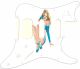 Pin Up Girl Mask WH