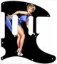 Pin Up Girl Ooops Black - Tele Nashville