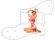 Pin Up Girl Pose 3 White - '72 ReIssue Deluxe Tele