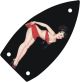 Pin Up Girl Red Skirt