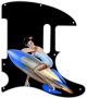 Pin Up Girl Rockets Away BK