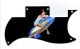 Pin Up Girl Rockets Away BK