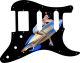Pin Up Girl Rockets Away BK