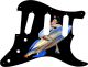 Pin Up Girl Rockets Away BK