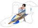 Pin Up Girl Rockets Away WH - Vintera '70s Tele Thinline