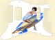 Pin Up Girl Rockets Away WH