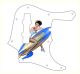 Pin Up Girl Rockets Away WH