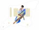 Pin Up Girl Rockets Away WH