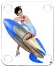 Pin Up Girl Rockets Away WH