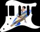 Pin Up Girl Rockets Away WH