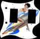 Pin Up Girl Rockets Away WH