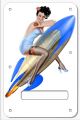 Pin Up Girl Rockets Away WH