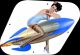 Pin Up Girl Rockets Away WH