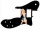 Pin Up Girl Rose & Ribbon Black - '72 ReIssue Custom Tele
