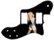 Pin Up Girl Rose & Ribbon Black - '72 ReIssue Deluxe Tele