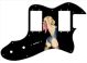 Pin Up Girl Rose & Ribbon BK - Vintera '70s Tele Thinline