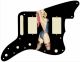 Pin Up Girl Rose & Ribbon BK