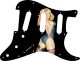 Pin Up Girl Rose & Ribbon BK - Vintera '70s Strat