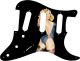Pin Up Girl Rose & Ribbon BK - Vintera '50s Strat
