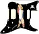 Pin Up Girl Rose & Ribbon BK
