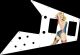 Pin Up Girl Rose & Ribbon WH