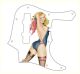 Pin Up Girl Rose & Ribbon WH
