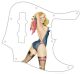 Pin Up Girl Rose & Ribbon WH