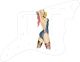 Pin Up Girl Rose & Ribbon WH