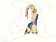 Pin Up Girl Rose & Ribbon WH