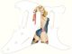 Pin Up Girl Rose & Ribbon WH