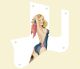 Pin Up Girl Rose & Ribbon WH