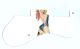 Pin Up Girl Rose & Ribbon WH