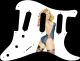 Pin Up Girl Rose & Ribbon WH