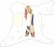 Pin Up Girl Rose & Ribbon WH