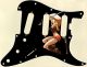 Pin Up Girl Samurai Black - SSS Elite Strat