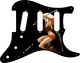 Pin Up Girl Samurai BK - Vintera '60s Strat