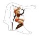 Pin Up Girl Samurai WH