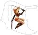 Pin Up Girl Samurai WH