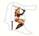 Pin Up Girl Samurai WH