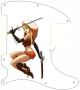 Pin Up Girl Samurai WH - Avril Lavigne Tele