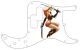 Pin Up Girl Samurai WH