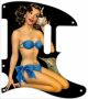 Pin Up Girl Shells Black - Vintera '50s Tele