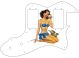 Pin Up Girl Shells White - Vintera '70s Tele Thinline