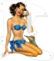 Pin Up Girl Shells White - American Elite Tele