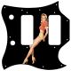 Pin Up Girl Short Shorts BK